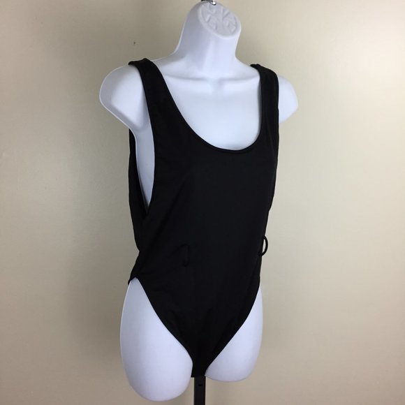 NEW FASHION NOVA Wide Armhole One Piece Swimsuit - Picture 3 of 8